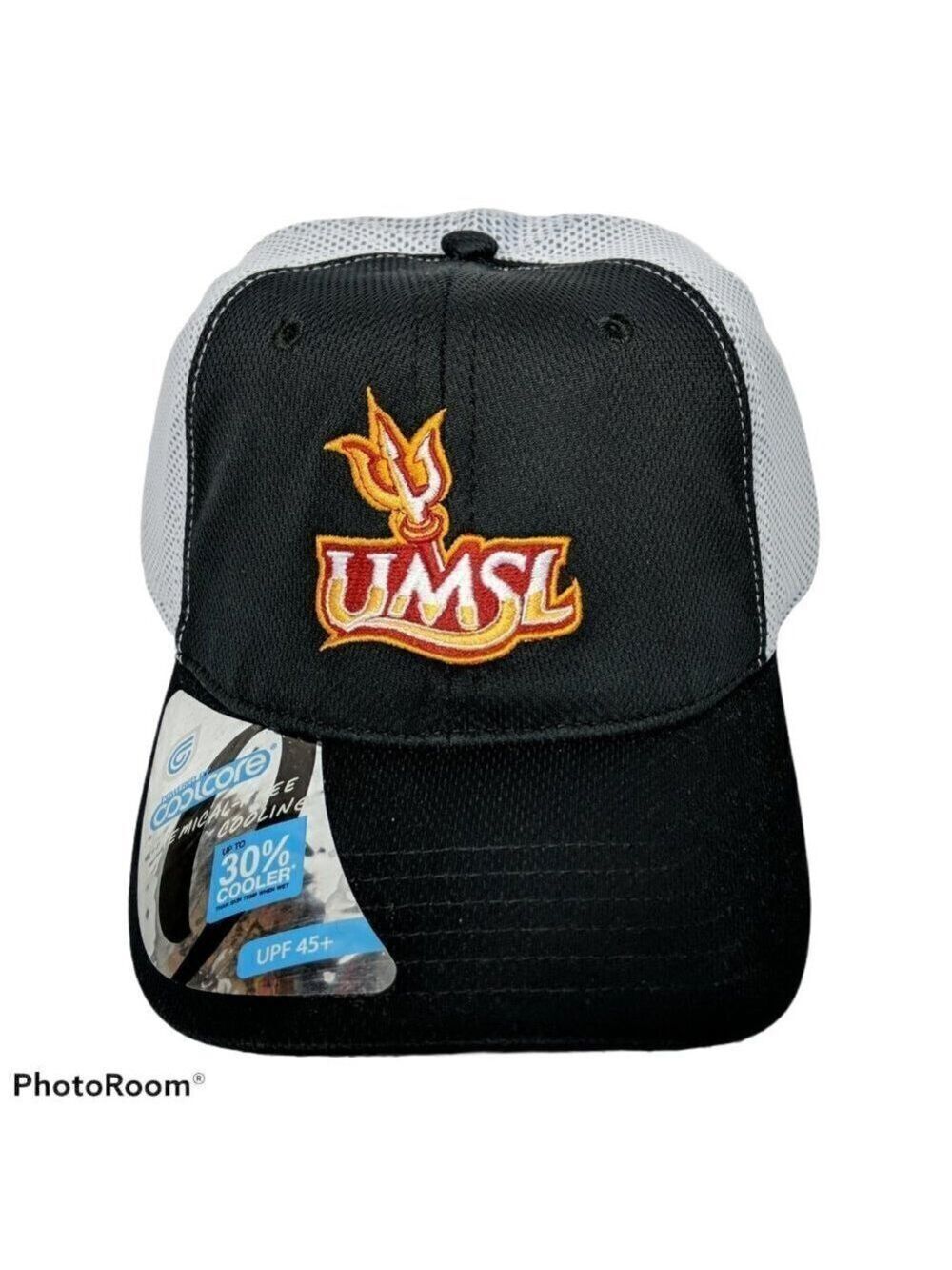 UMSL Tritons Baseball Imperial Hat Black and White OS